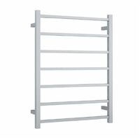 Thermorail SSB44M  Brushed Straight Square Ladder Heated Towel Rail