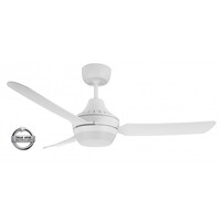 Ventair Stanza 1200 Ceiling Fan White with B22 Light