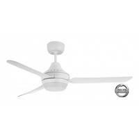 Ventair Stanza 1400 Ceiling Fan White with B22 Light
