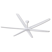 Hunter Pacific The Big Fan V2 106" DC Ceiling Fan White with White Blades