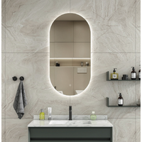 Thermogroup Cooper 500x1000mm Pill Shape LED Mirror