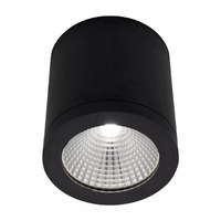 Martec Kobi 10W Tricolour LED Downlight Black