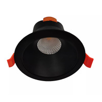 Martec Rex 9w Tricolour LED Downlight Black