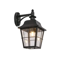 CLA Trenero Exterior Coach Wall Light Black IP44