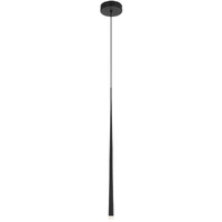 Telbix Trina PE1-BK Black LED Pendant Light 3000K