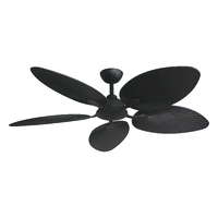 ThreeSixty Tropicana 56 Inch DC Ceiling Fan Black