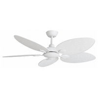 ThreeSixty Tropicana 56 Inch DC Ceiling Fan Matte White with 8W Uplight