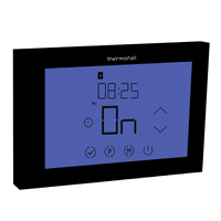 Thermorail TRTSLB Landscape Touch Screen 7 Day Timer Black
