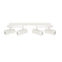 Cougar Lighting Urban 4 Light LED Rail Spotlight White
