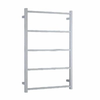 Thermorail USS56 Sraight Square Polished Non-Heated Ladder Towel Rail