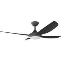 Calibo Vanga 48" DC Smart Ceiling Fan with LED Light and Remote Control Black