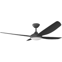 Calibo Vanga 52" DC Ceiling Fan with 20W CCT LED Light Black