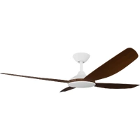Calibo Vanga 52" DC Ceiling Fan White with Koa Blades