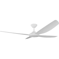 Calibo Vanga 56" DC Smart Ceiling Fan with Remote Control White