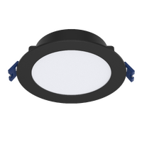 Haneco Viva REM 10W Tri-Colour Dimmable LED Downlight Black