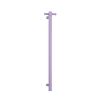 Thermorail VS900HLS Lilac Satin Straight Round Vertical Heated Towel Rail