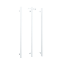 Thermorail VSH900HMW Matt White 12V Vertical Single Heated Rail