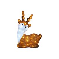 Cute Sitting Reindeer