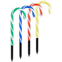 Candy Cane Multicolour Connectable - Set of 4